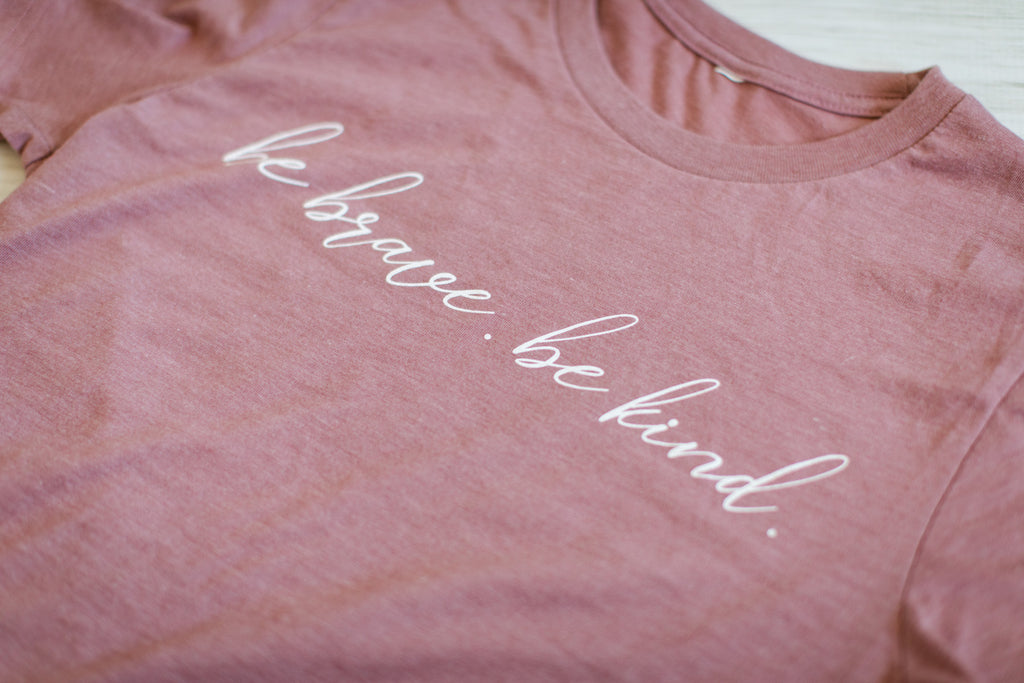 Final Sale - Be Brave. Be Kind. T-Shirt (UNISEX FIT)