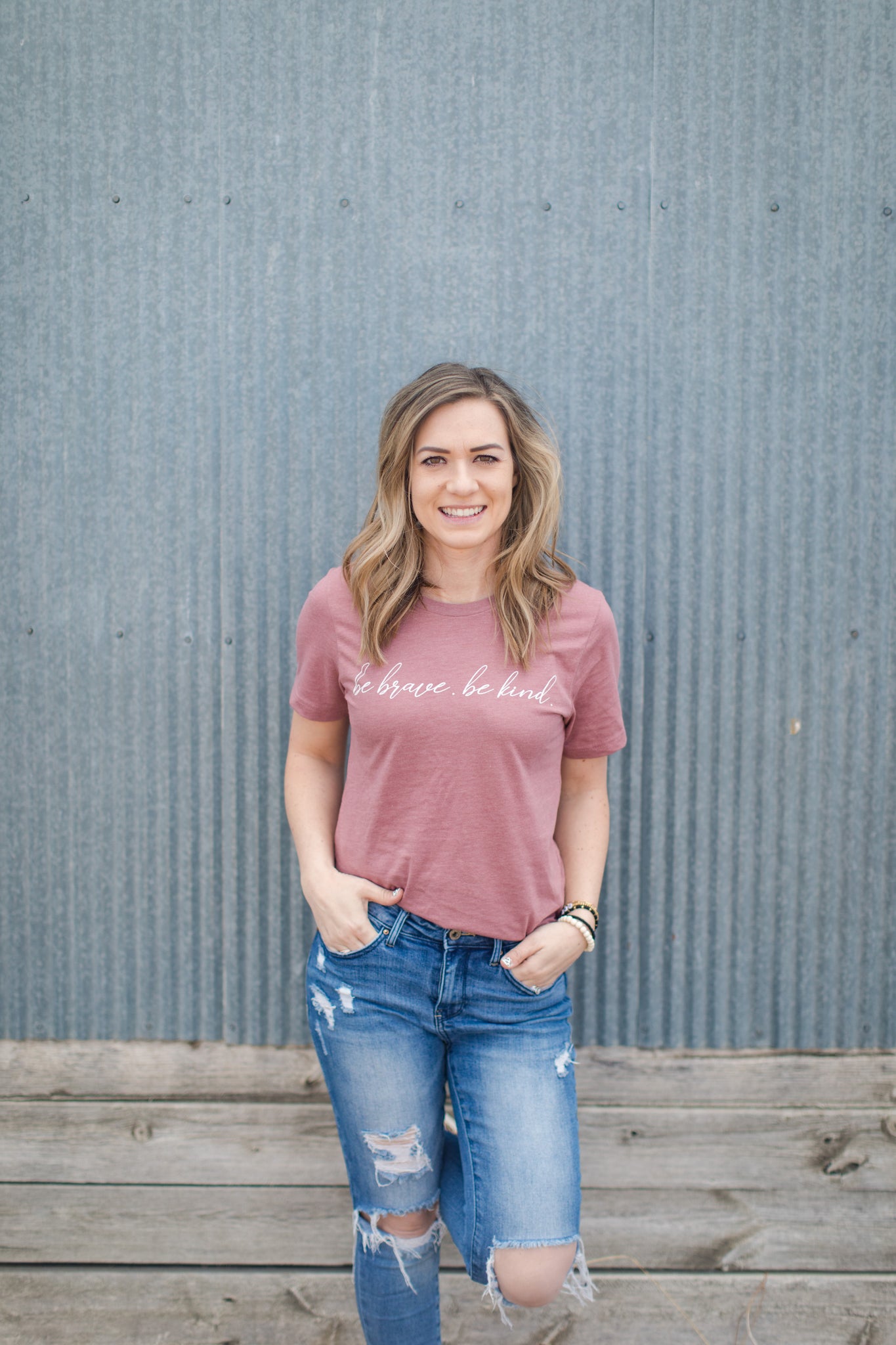 Final Sale - Be Brave. Be Kind. T-Shirt (UNISEX FIT)