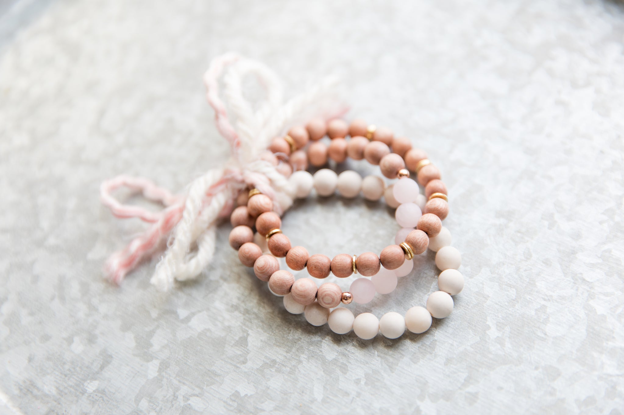 SALE - Blush Bracelet Stack