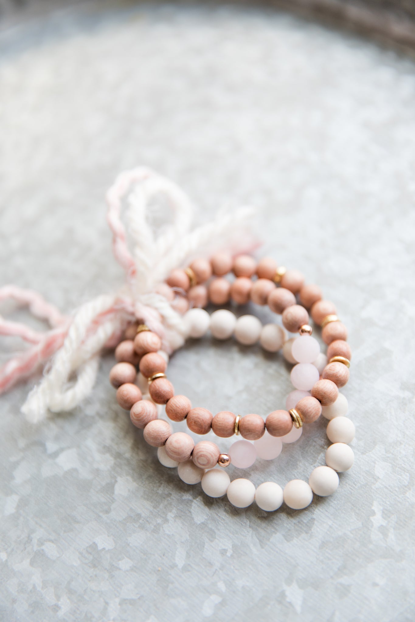 SALE - Blush Bracelet Stack