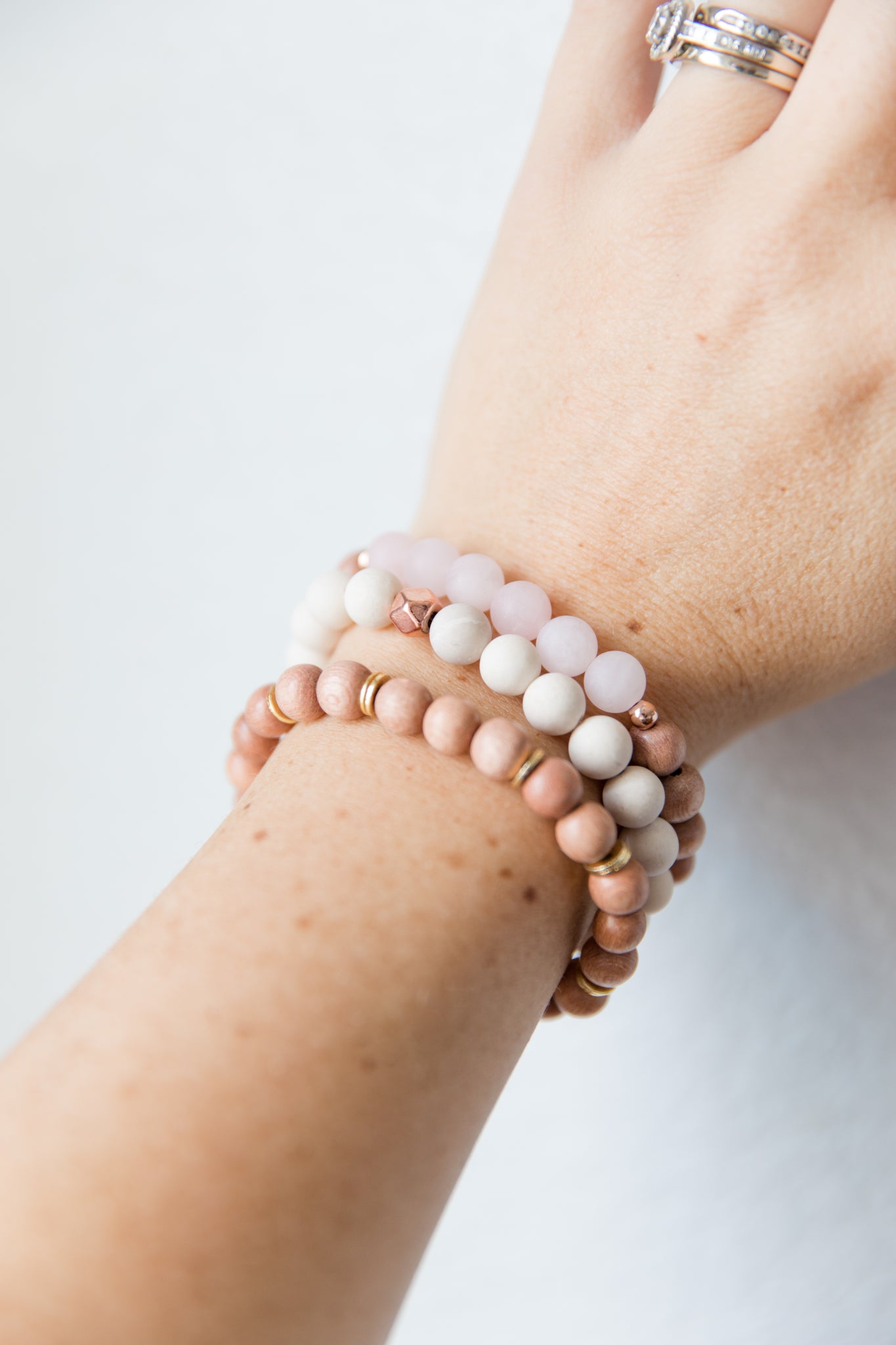 SALE - Blush Bracelet Stack